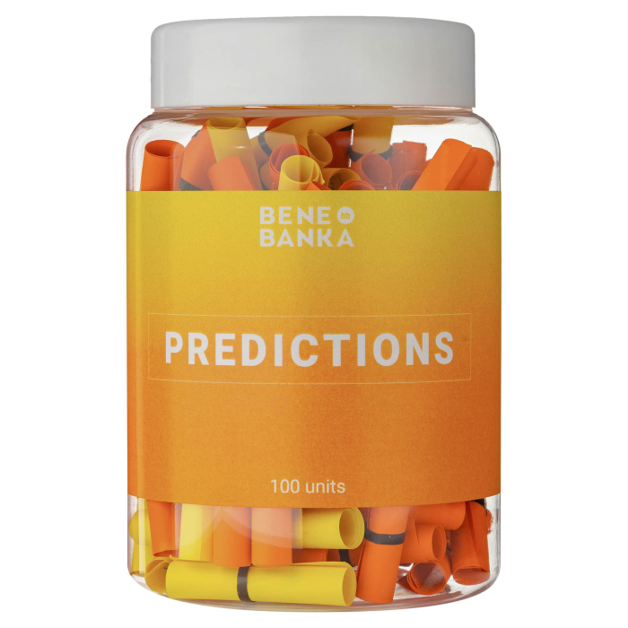 Баночка з записками Predictions Bene Banka англійська мова (BB01EN)