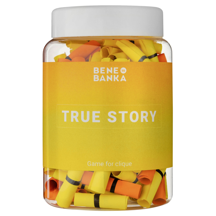 Баночка з грою True Story Bene Banka англійська мова (BB09EN)