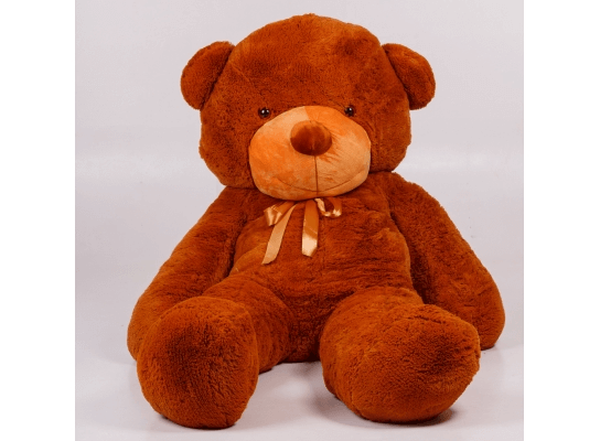 Плюшевый медведь Тедди 200 см Коричневый