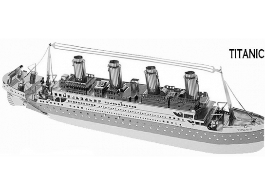 Титаник (MGY) 1912 года - 3Д конструктор