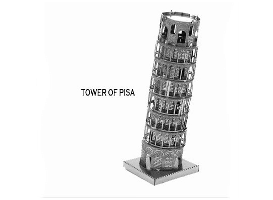 Пизанская Башня - Torre pendente di Pisa - 3Д конструктор
