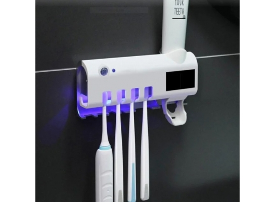 Диспенсер для зубной пасты и щеток автоматический Toothbrush sterilizer
