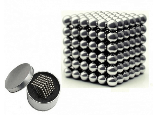 Магнитная игрушка головоломка конструктор антистресс Неокуб Neocube 216 шариков 5 мм
