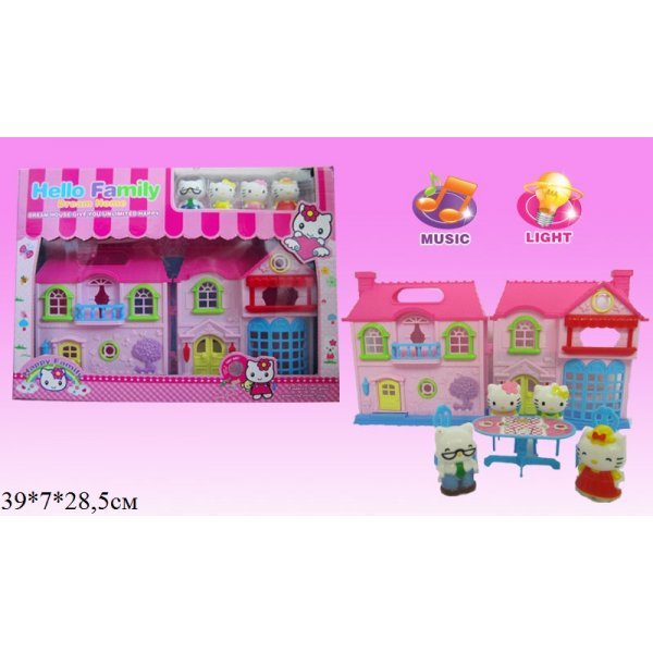 Детский Кукольный дом 8102-2 Hello Kitty