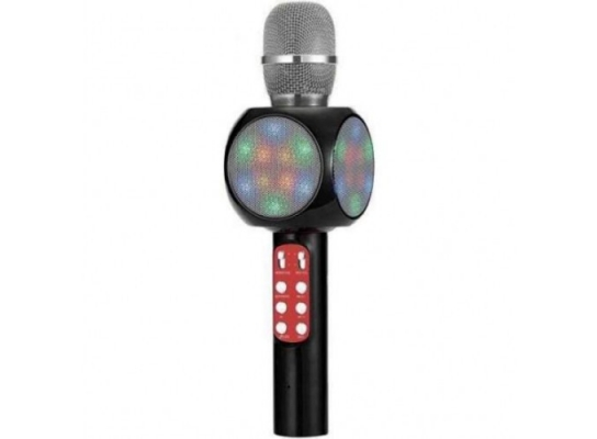 Беспроводной Bluetooth микрофон для караоке WSTER WS-1816 Черный