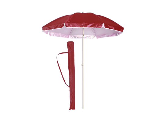 Пляжный зонт с наклоном 2.0 Umbrella Anti-UV бордовый
