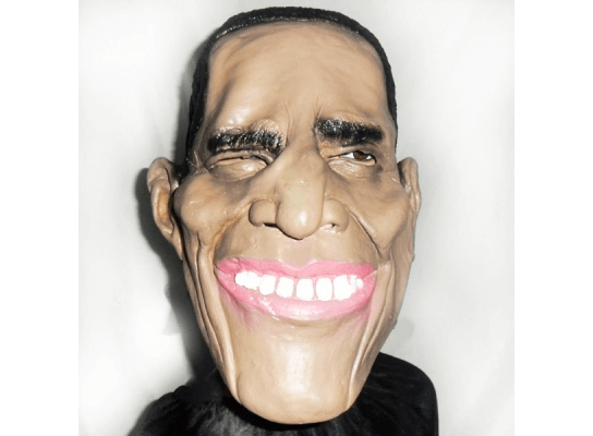 Карнавальная маска латексная Обама