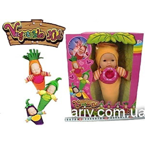 Кукла детская в костюмах овощей 41001