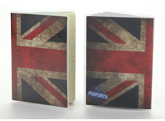 Обложка виниловая на паспорт Великобритания