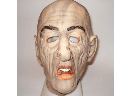 Карнавальная маска резиновая Бородавка