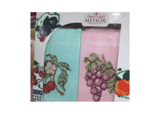 Подарочный набор полотенец Вишня и виноград