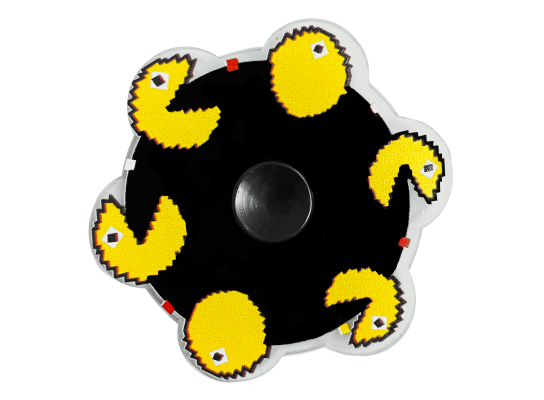 Игрушка антистресс спиннер с динамичным рисунком Pac-Man