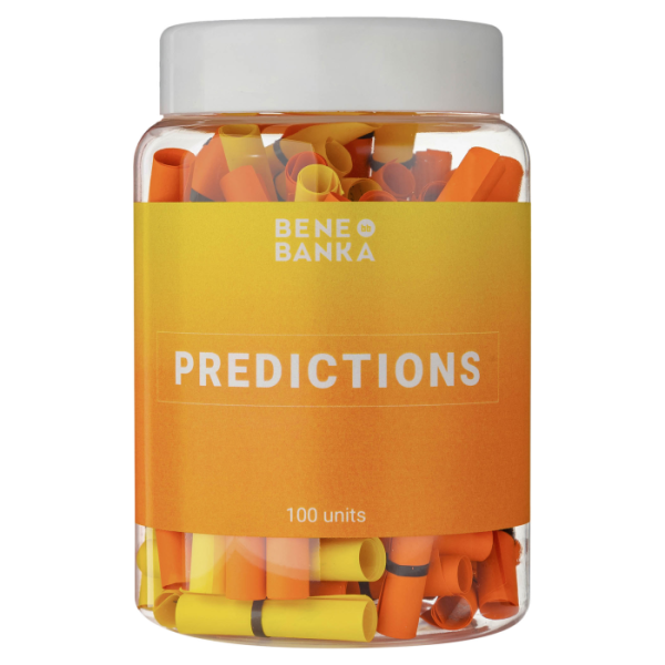 Баночка з записками Predictions Bene Banka англійська мова (BB01EN)