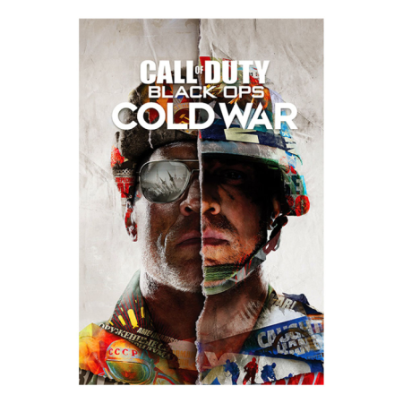 Постер &quot;Call of Duty: Black Ops Cold War (Split)&quot; 61 х 91,5 см || 