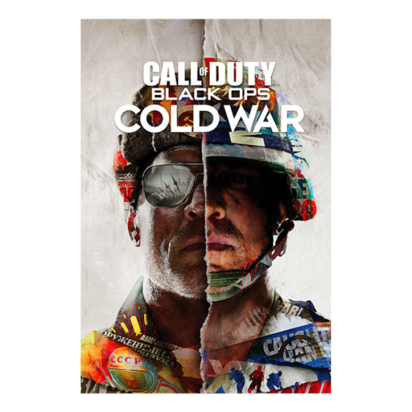 Постер &quot;Call of Duty: Black Ops Cold War (Split)&quot; 61 х 91,5 см