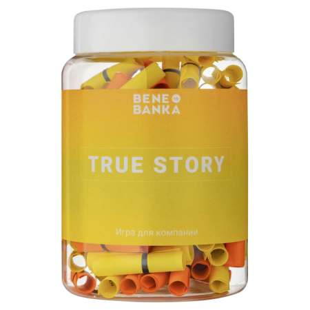 Баночка с игрой True Story Bene Banka русский язык (BB09RU) || 