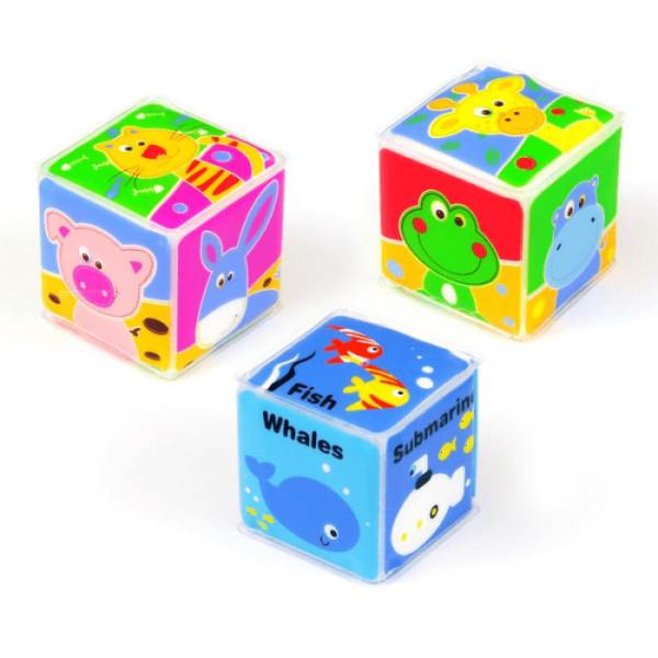 Игрушечные кубики для купания детей в ванной - BABY MIX