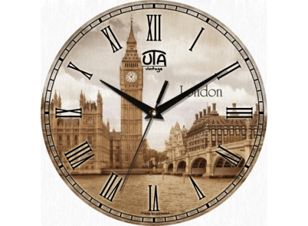 Часы настенные круглые Лондон