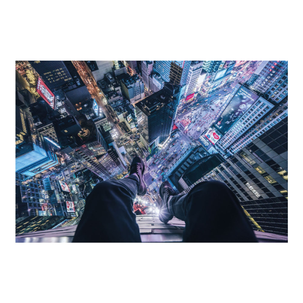 Постер &quot;On The Edge Of Times Square&quot; 91,5 х 61 см