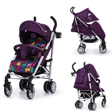 Коляска прогулочная CARRELLO Allegro CRL-10101 Kitty Purple