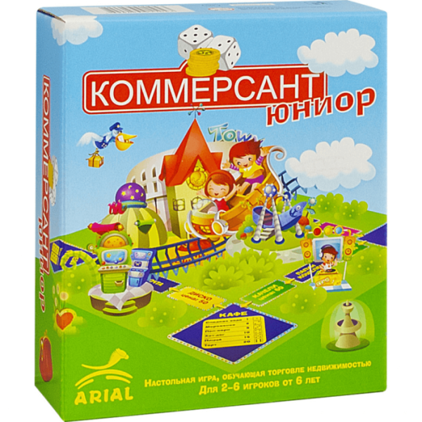 Настольная игра Arial Коммерсант-юниор 911043