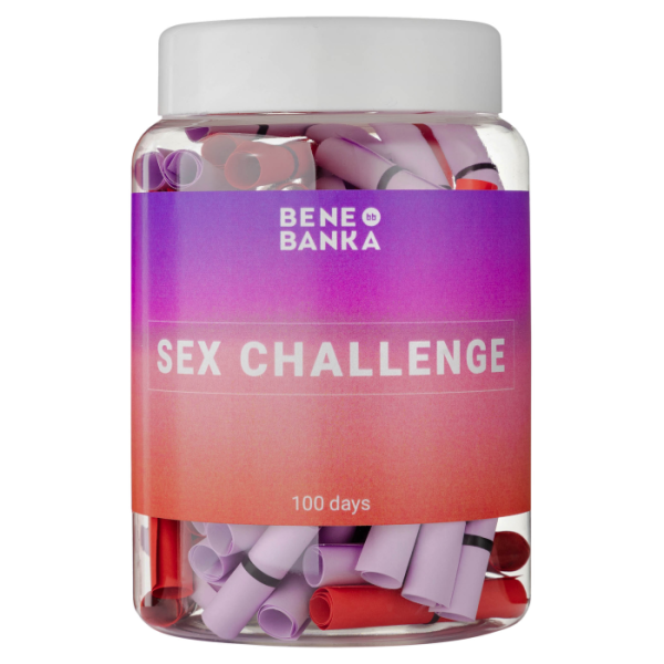 Баночка з завданнями Sex Challenge 18+ Bene Banka англійська мова (BB08EN)