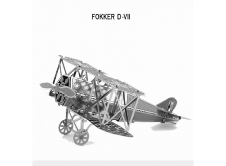 Немецкий самолет Fokker D.VII - 3D конструктор || 