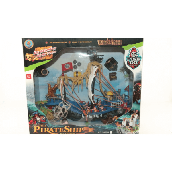 Пиратский корабль в коробке - №50898