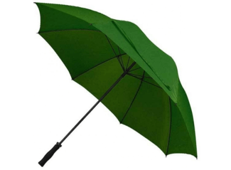 Зонт - трость антишторм 133см Зеленый