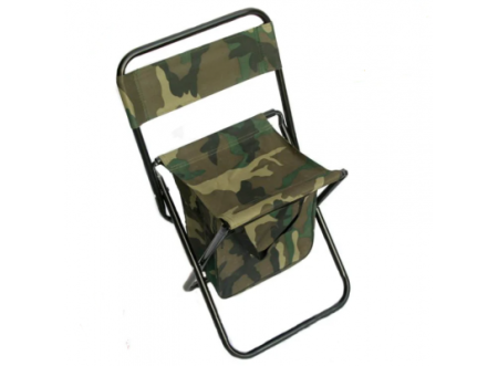 Раскладной стул-сумка со спинкой Камуфляж || 