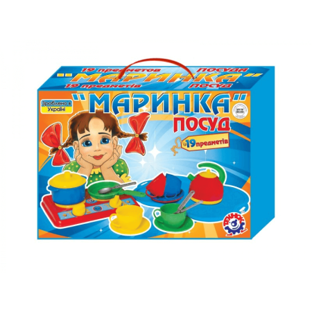 Посуда &quot;Маринка&quot; в коробке ТЕХНОК