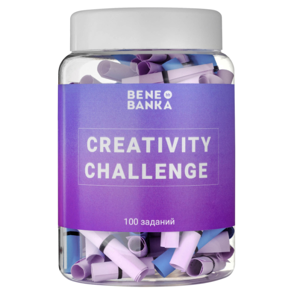 Баночка с заданиями Creativity Challenge Bene Banka русский язык (BB10RU)